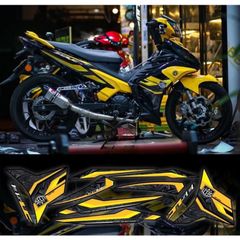Tem rời exciter 135 Lc phối đủ màu