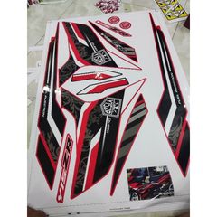 Tem Rời Exciter 150 Y15ZR 2022 Dán Xe Đỏ
