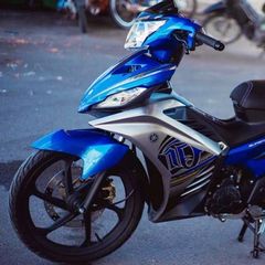 Tem Rời Exciter 135 Bạc Xanh Gp - Tem Chuẩn Hình