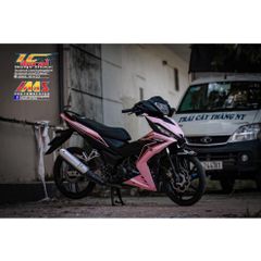 [FreeShip] [Ảnh thật] Tem rời Winner V1 chỉ đen đỏ - Mẫu RS150R Quyen Decal