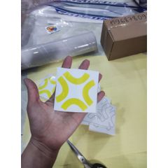 Tem sticker biểu cảm tức giận trang trí mọi nơi