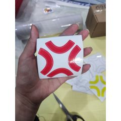 Tem sticker biểu cảm tức giận trang trí mọi nơi