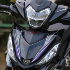 [Siêu Sale] [Ảnh thật] Tem rời Winner V1 mẫu RS 150 tím dán xe đen - mẫu mới 2023 Quyen Decal