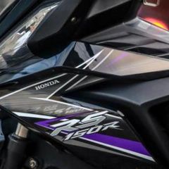 [Siêu Sale] [Ảnh thật] Tem rời Winner V1 mẫu RS 150 tím dán xe đen - mẫu mới 2023 Quyen Decal
