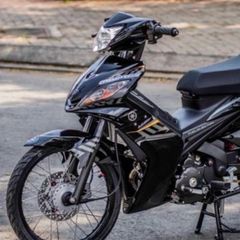 Tem Rời Exciter Crypton Đời 2006-2010 Dán Xe Đen  - Decal In Chất Lượng