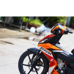[FreeShip] [Ảnh thật] Tem rời Winner V1 cam - mẫu Repsol style zin đơn giản - chuẩn form dễ dán Quyen Decal