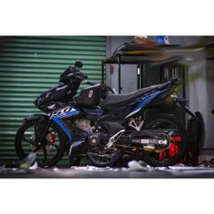 Tem rời Winner V2 chế sọc 150RR đen xanh biển, in sắc nét, 3 lớp không bay màu CM00071 1 2