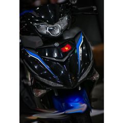 Tem rời Exciter 150 mẫu MX King 2019 phối đen xanh dương, in sắc nét, 3 lớp không phai màu CM00013 1 2
