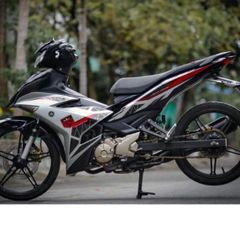 Tem Exciter 150 Xám Đỏ Đen - Tem Siêu Chất  - Decal In Chất Lượng