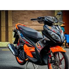 tem rời novo 4 đen cam lửa cực chất 2023 , tem 3 lớp bền màu - Decal Cao Cấp Nhất
