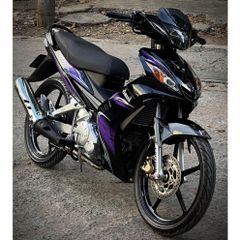 [FreeShip] [Ảnh thật] Tem rời Exciter 2006 - Mẫu tím viền bạc nổi bật - Chuẩn From cực đẹp Quyen Decal