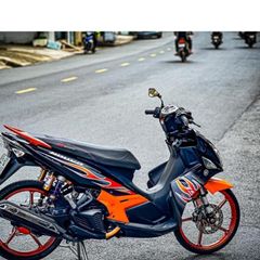 tem rời novo 4 đen cam lửa cực chất 2023 , tem 3 lớp bền màu - Decal Cao Cấp Nhất