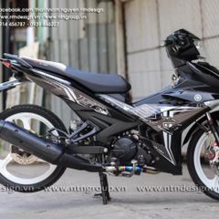 Tem Rời Ex 150 Chữ EXI Dán Xe Đen  - Decal In Chất Lượng