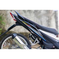 Tem rời Sonic 150 đen trắng vàng, in sắc nét, 3 lớp không phai màu CM00146 1 2