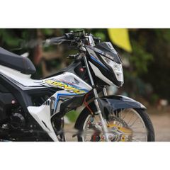 Tem rời Sonic 150 đen trắng vàng, in sắc nét, 3 lớp không phai màu CM00146 1 2