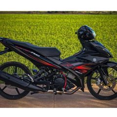 Tem Rời Exciter RC 150 Đen  - Decal In Chất Lượng