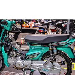 Tem Rời Dán Xe Dream Mẫu Super Dream Xanh Ngọc Cực Đẹp, Hàng 3 Lớp Chất Lượng Cao Quyen Decal