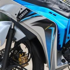 [Giá hủy diệt] Tem rời Exciter 135 mẫu Jupiter MX bạc xanh đen siêu ngầu- tem cao cấp không bay màu Cao Cấp