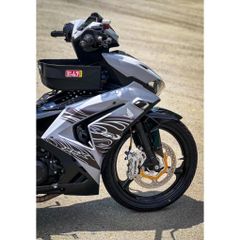Tem rời winner x v3 lửa xi măng , dán xe trắng hoặc bạc đều được , tem 3 lớp bền màu - Decal Cao Cấp Nhất