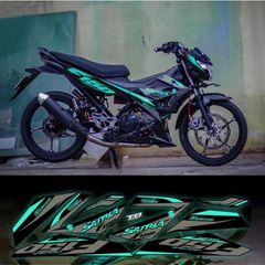 tem rời satria full đen phối đủ màu