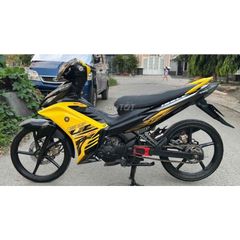Tem Rời Exciter LC 135 Vàng Đen - Mẫu Mới 2022  - Decal In Chất Lượng