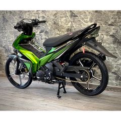 Tem Rời Dán Xe Exciter 2009 Mẫu Spark 135 Xanh Lá Đen Cực Đẹp, Tem Cao Cấp Quyen Decal