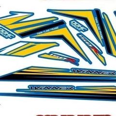 Tem Rời Honda Winner 150 Xanh