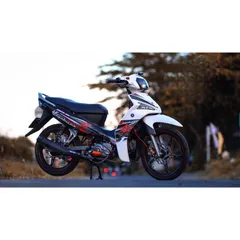 tem rời hayabusa full trắng đen siêu cá tính