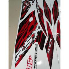 Tem RSX lửa đỏ cho Winner X ( V2 ) siêu ngầu - tem cao cấp không bay màu Cao Cấp