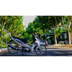 Tem Rời Dán Xe Sirius Mẫu Trắng Đen Cực Đẹp, Hàng 3 Lớp Chất Lượng Cao Quyen Decal