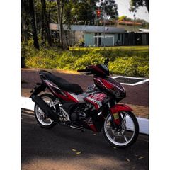 TEM HAYABUSA WINNER X ĐỎ ĐEN - Decal Cao Cấp Nhất
