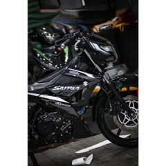 Tem rời Raider Fi- Satria Fi mẫu F150 đen xám, in sắc nét, 3 lớp không phai màu CM00038 1 2