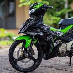 Tem Rời Exciter 150 Y16ZR Đen Phối Xanh Lá  - Decal In Chất Lượng