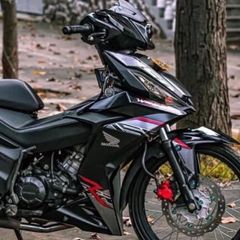 Tem Xe Winner Gtr V1 150R Đen  - Decal In Chất Lượng