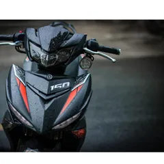 [FreeShip] [Ảnh thật] TEM RỜI mẫu Y15ZR cam cho Exciter 150 đen nhám - có thể đổi màu tùy xe Quyen Decal