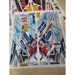 Tem Rời Raider Fi 150 King Drag Xám Trắng