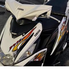 [Siêu Sale] Tem rời Mio M3 125 xe trắng - mẫu lửa vàng siêu chất - cao cấp không bay màu Quyen Decal