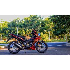 Tem Rời Dán Xe Winner V1 Mẫu RS Đỏ Đen Cực Hot, Hàng 3 Lớp Chất Lượng Cao Quyen Decal