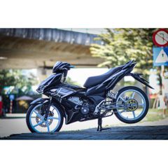 Tem Rời Dán Xe Winner X Mẫu Chỉ Sọc Xám Trắng Cực Chất, Hàng 3 Lớp Chất Lượng Cao Quyen Decal