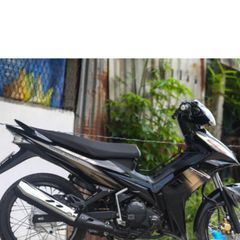 Tem Rời Dán Xe Exciter 2009 Mẫu LC 135 Đen Vàng Đồng Cực Đẹp, Hàng 3 Lớp Chất Lượng Cao Quyen Decal