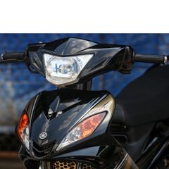 Tem Rời Dán Xe Exciter 2009 Mẫu LC 135 Đen Vàng Đồng Cực Đẹp, Hàng 3 Lớp Chất Lượng Cao Quyen Decal
