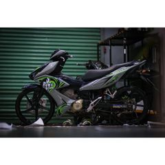Tem rời Winner V2 mẫu chế chữ tàu phối bạc xanh lá, in sắc nét, 3 lớp không phai màu CM00068 1 2
