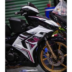 tem rời winner x v3 trắng hồng đen cực đẹp , tem 3 lớp bền màu - Decal Cao Cấp Nhất