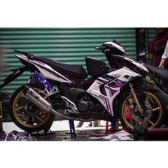 tem rời winner x v3 trắng hồng đen cực đẹp , tem 3 lớp bền màu - Decal Cao Cấp Nhất