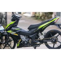 Tem Rời Honda Winner Rs V1 Đen Xanh Dạ Quang  - Decal In Chất Lượng