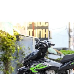 [FreeShip] [Ảnh thật] Tem rời Winner X mẫu lửa xanh lá cho xe đen - siêu hot 2023 Quyen Decal