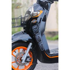 Tem rời Scoopy đen xám cam, in sắc nét, 3 lớp không phai màu CM00109 1 2