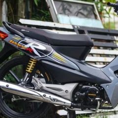 Tem Rời Dán Xe Wave  A Mẫu R Xi Măng Cực Đẹp, Hàng 3 Lớp Chất Lượng Cao Quyen Decal