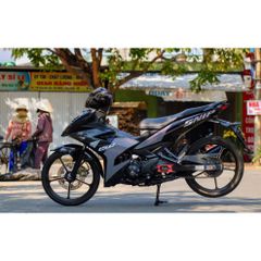Tem rời Sniper trắng cho Exciter 150 đen bóng Quyen Decal