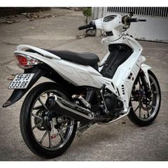 [FreeShip] [Ảnh thật] Tem rời Exciter 2010 - Mẫu lửa trắng đơn giản - Chuẩn From cực đẹp Quyen Decal